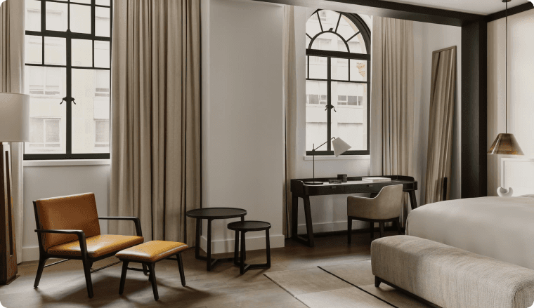 Spa-like setting