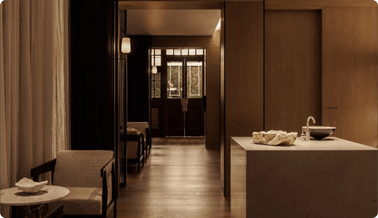 Elegant hotel room